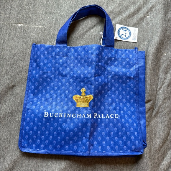 Buckingham Palace Blue Tote Bag - Picture 2 of 5
